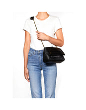 Load image into Gallery viewer, Lulu M Bag in Imprime Croco Noir
