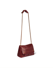 Load image into Gallery viewer, Lulu M Lambskin Bubble Burgundy

