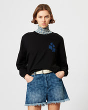 Load image into Gallery viewer, Marisans Pullover in Black/ Blue
