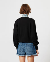 Load image into Gallery viewer, Marisans Pullover in Black/ Blue
