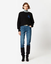 Load image into Gallery viewer, Marisans Pullover in Black/ Blue
