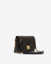 Load image into Gallery viewer, Merine Puffy Shoulder Bag in Black
