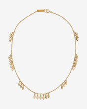 Load image into Gallery viewer, Metal Shiny Leaf Choker in Dore
