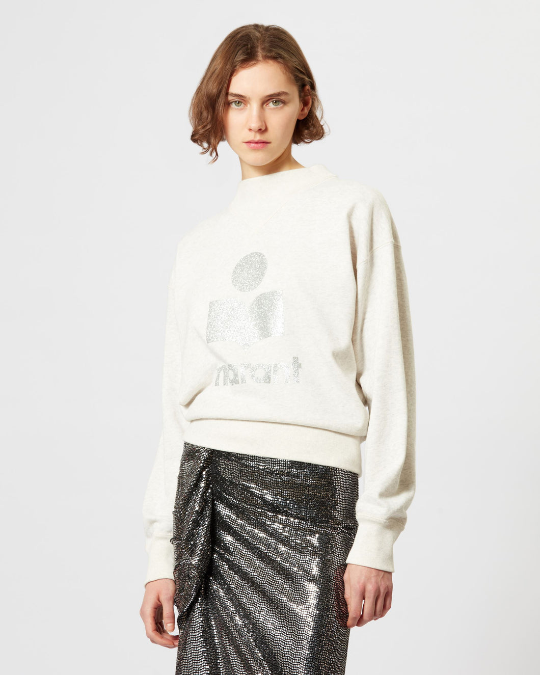 Moby Sweatshirt in Ecru