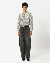 Load image into Gallery viewer, Morena Pullover in White/Black
