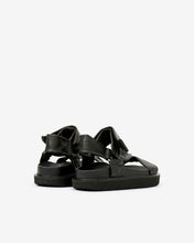 Load image into Gallery viewer, Naori Sandals in Black

