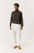 Load image into Gallery viewer, Ouity Roll Neck Jumper in Choco Melange
