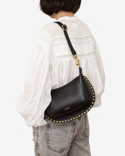 Load image into Gallery viewer, Oskan Moon Shoulder Bag in Black
