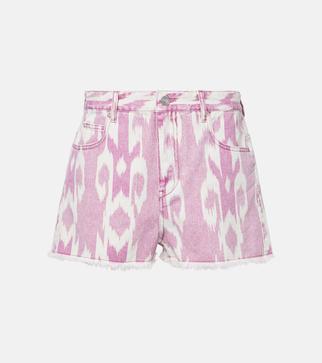 Lesia Shorts in Rosewood