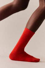 Load image into Gallery viewer, Bamboo Socks in Ladybird Red
