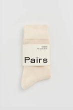 Load image into Gallery viewer, Bamboo Socks in Clotted Cream
