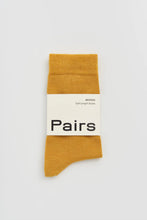 Load image into Gallery viewer, Merino Socks in Golden Yellow
