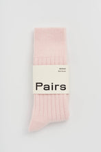 Load image into Gallery viewer, Merino Bed Socks in Frosting Pink

