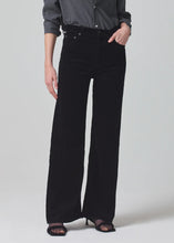 Load image into Gallery viewer, Corduroy Paloma Baggy Jeans in Black
