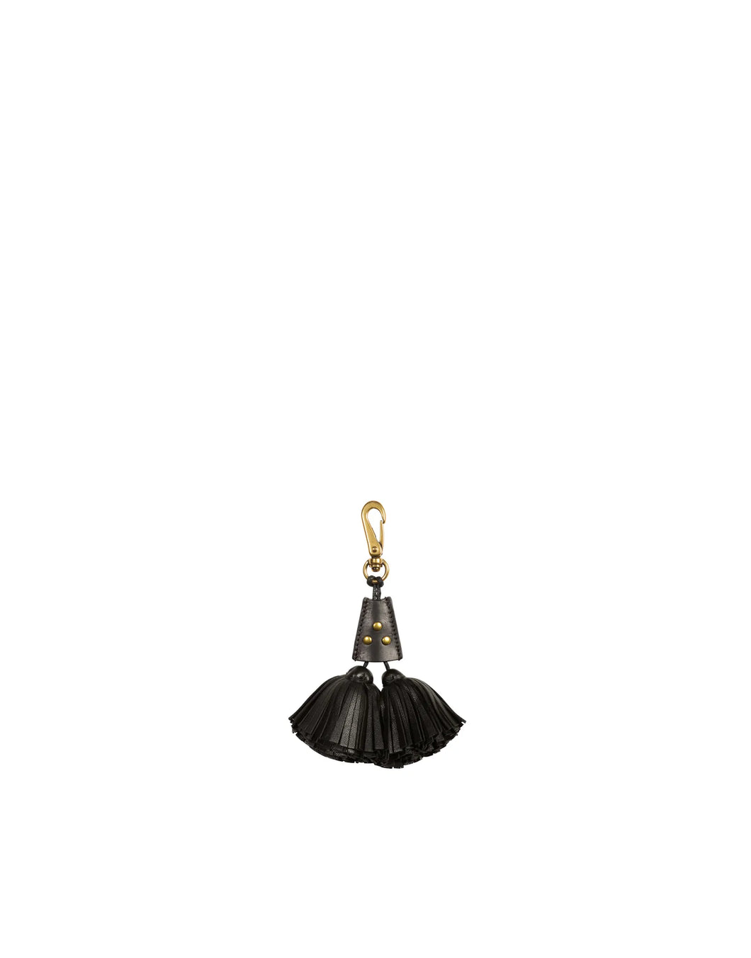 Pompon Twin Accessory in Noir Brass