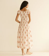 Load image into Gallery viewer, Quinette Dress in Ivory Lantana Floral
