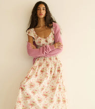 Load image into Gallery viewer, Quinette Dress in Ivory Lantana Floral
