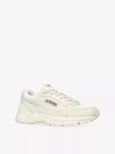 Load image into Gallery viewer, Hyperway Trainers in White Goat Leather and Mesh
