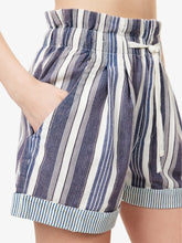 Load image into Gallery viewer, Nirma Shorts in Ecru/Blue
