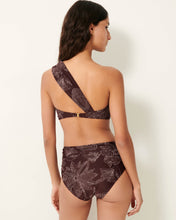 Load image into Gallery viewer, Baia Blu Asymmetric Bikini in Coffee
