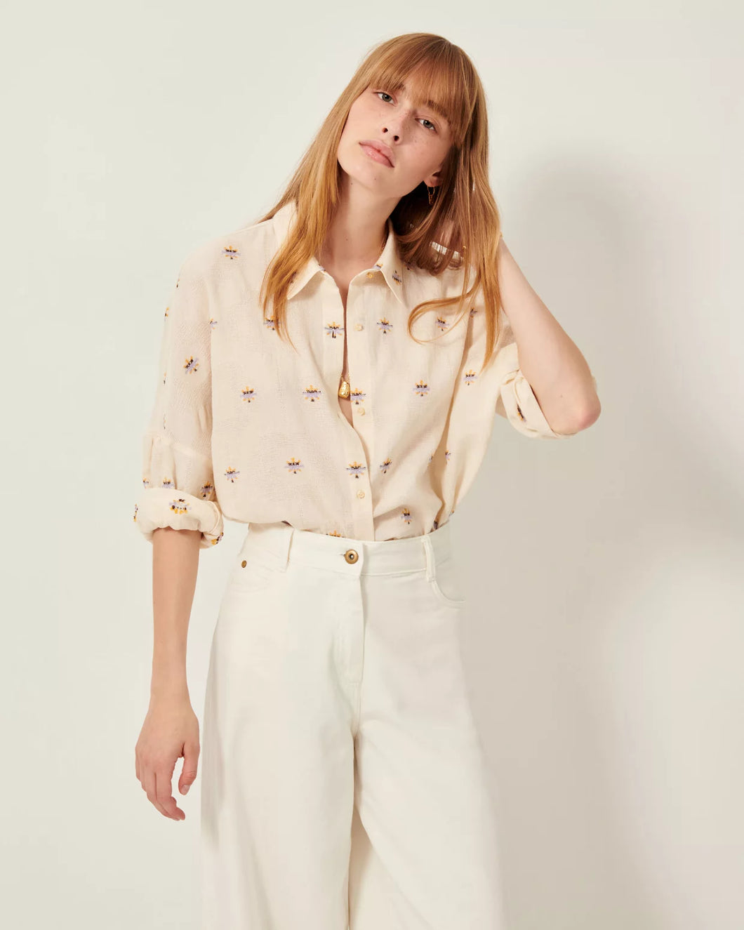 Botenzo Shirt in Whibloom