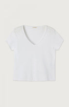Load image into Gallery viewer, Sonoma V Neck T-Shirt in White
