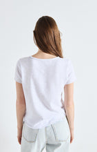Load image into Gallery viewer, Sonoma V Neck T-Shirt in White
