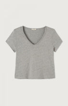 Load image into Gallery viewer, Sonoma V Neck T-Shirt in Heather Grey
