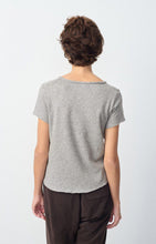 Load image into Gallery viewer, Sonoma V Neck T-Shirt in Heather Grey
