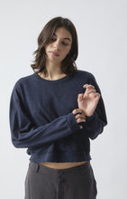 Load image into Gallery viewer, Sonoma Long Sleeve T-Shirt in Navy Blue Vintage
