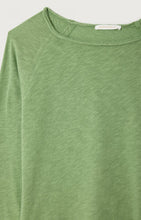 Load image into Gallery viewer, Sonoma Boat Neck Long Sleeve T Shirt in Vintage Lemongrass
