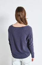 Load image into Gallery viewer, Sonoma Long Sleeve T Shirt in Vintage Navy Blue
