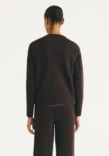 Load image into Gallery viewer, Sagan Sweater in Dark Brown
