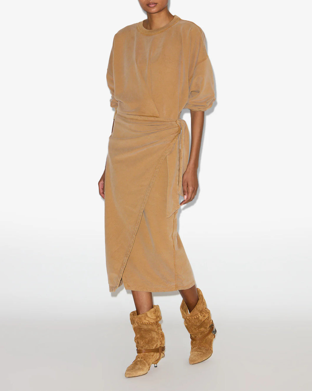 Sandrina Dress in Caramel