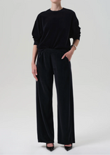 Load image into Gallery viewer, Brynn Drawstring Pants in Notte
