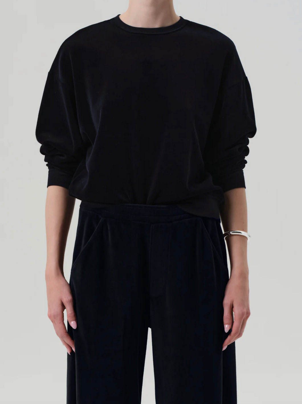 Vintage Crewneck Sweatshirt in Notte