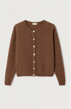 Load image into Gallery viewer, Vitow Cardigan in Chocolate Melange
