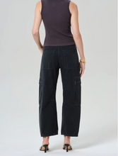 Load image into Gallery viewer, Marcelle Low Slung Cargo in Washed Black
