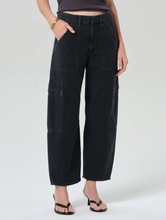 Load image into Gallery viewer, Marcelle Low Slung Cargo in Washed Black
