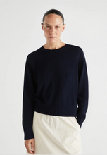 Load image into Gallery viewer, Merlot Pullover in Deep Navy
