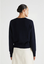 Load image into Gallery viewer, Merlot Pullover in Deep Navy
