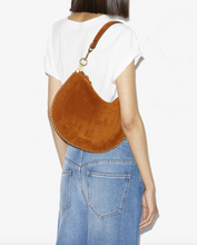 Load image into Gallery viewer, Oskan Soft Zipped Bag in Cognac
