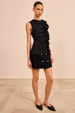 Load image into Gallery viewer, Clio Ruched Ruffle Top
