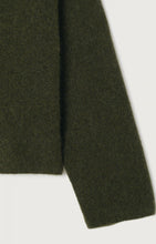 Load image into Gallery viewer, Vitow Jumper in Seaweed Black Melange
