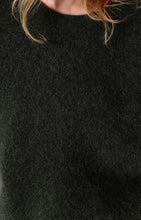 Load image into Gallery viewer, Vitow Jumper in Seaweed Black Melange
