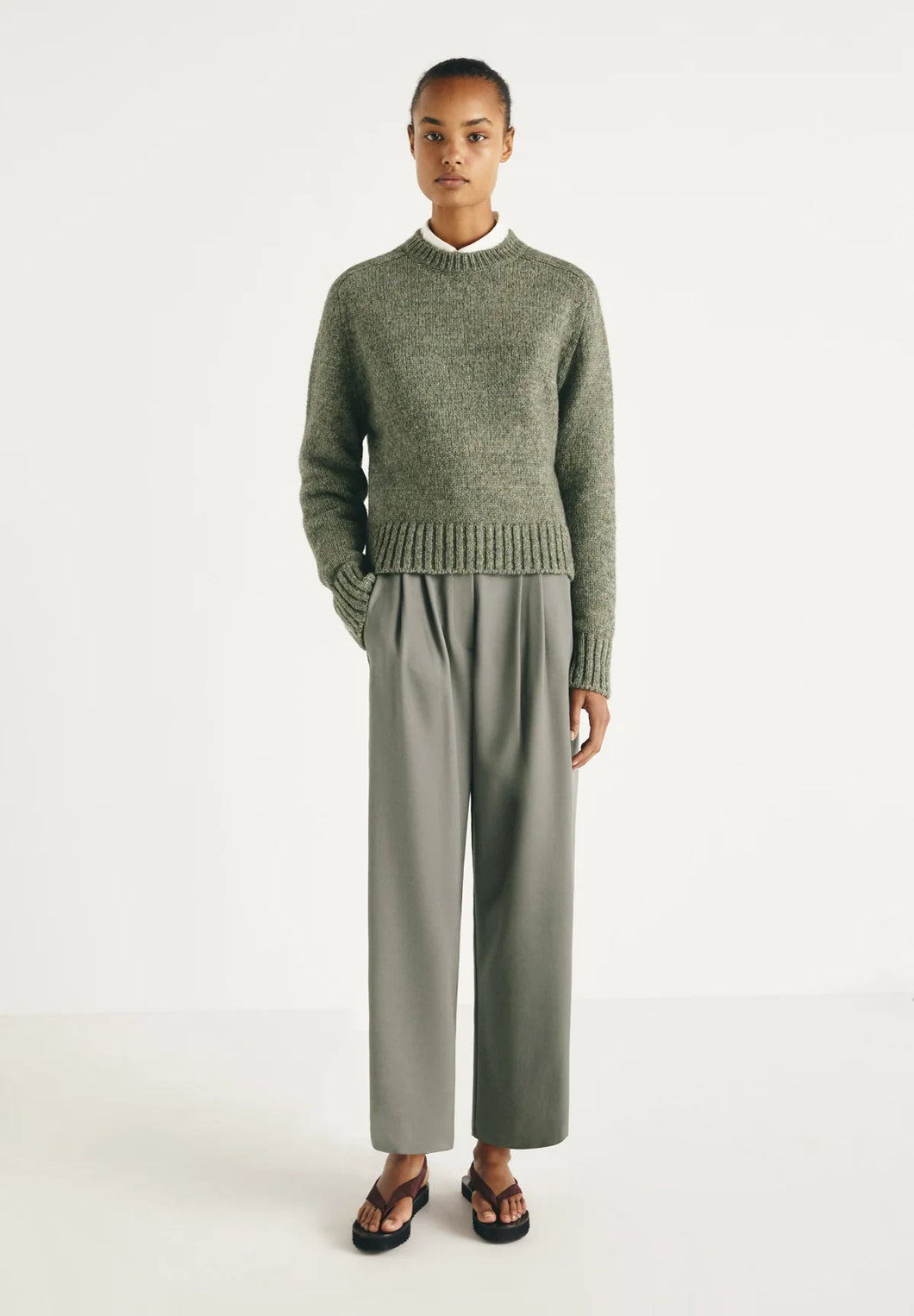 Valois Sweater in Verdigris