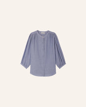 Load image into Gallery viewer, A View Blouse in Chambray Blue
