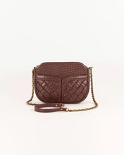 Load image into Gallery viewer, Divine Braided Chain Bag in Burgundy
