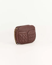 Load image into Gallery viewer, Divine Braided Chain Bag in Burgundy
