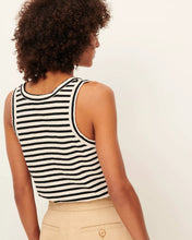 Load image into Gallery viewer, Dili Striped Tank Top in Sandblack
